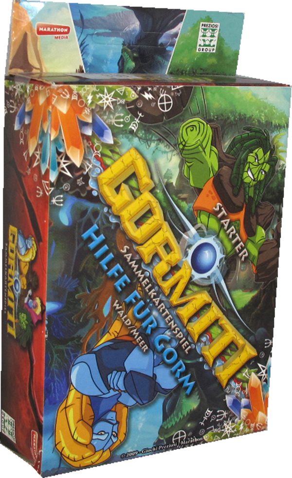 Gormiti Sammelkartenspiel Hilfe für Gorm Starter Wald/Meer deutsch