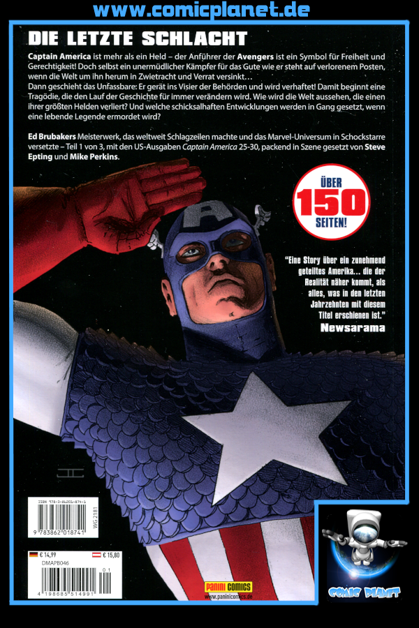 Der Tod von Captain America Band 01