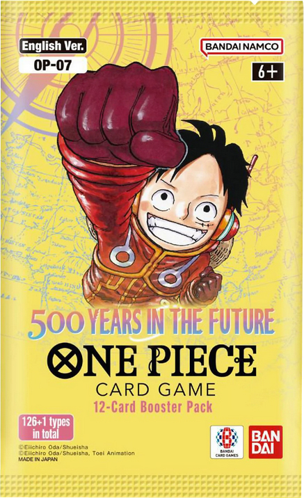 One Piece CG OP07 500 Years in the Future Booster englisch