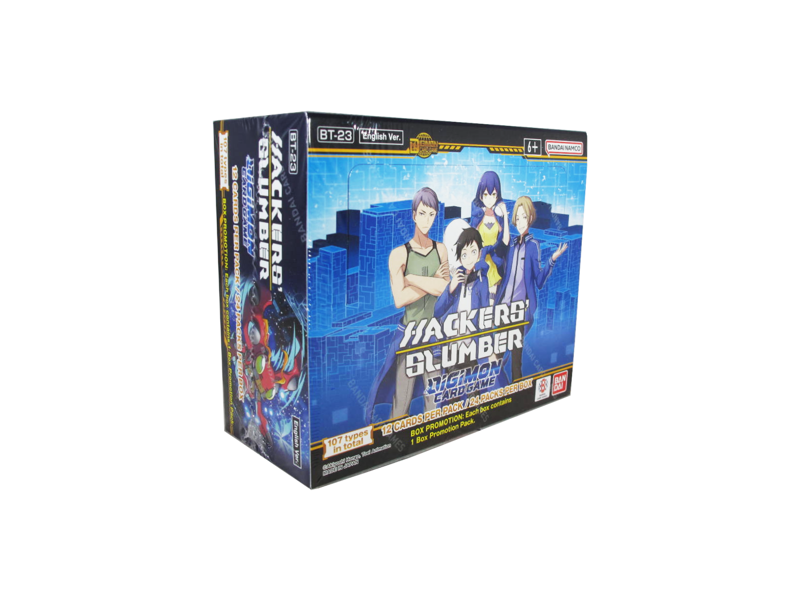 Digimon Card Game Hackers' Slumber BT23 Booster Display englisch