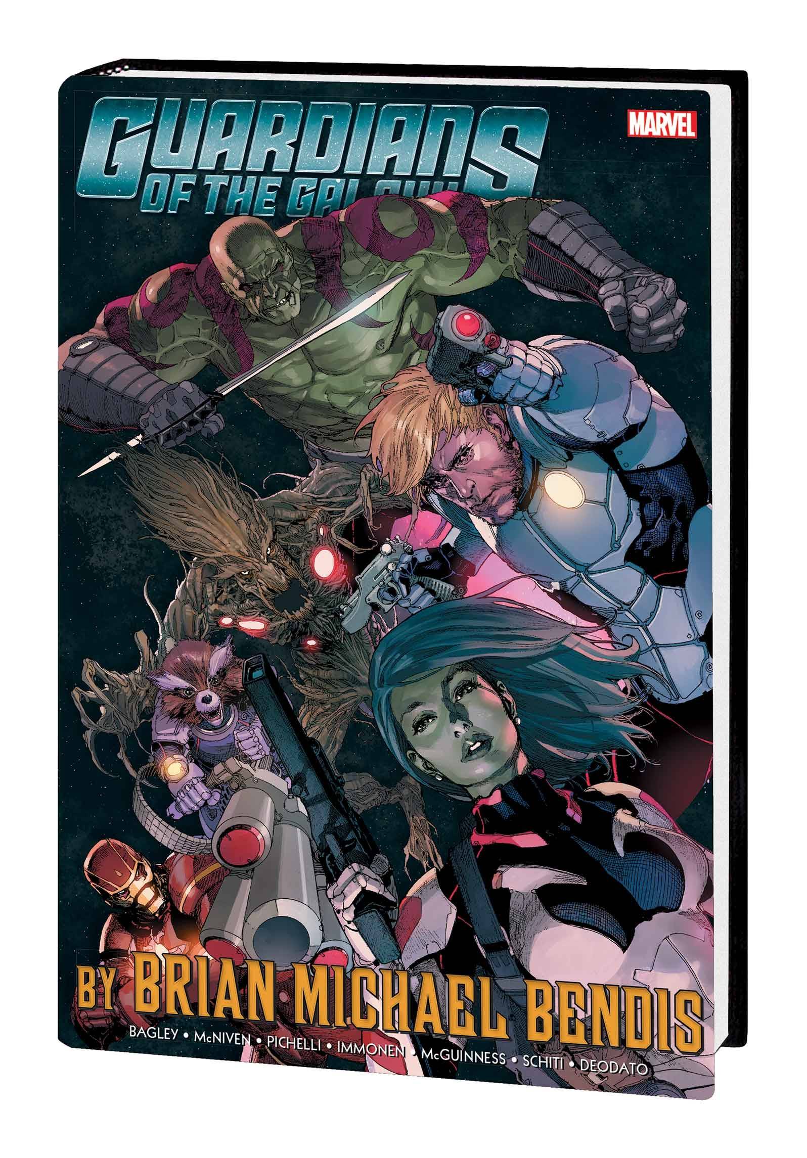 GUARDIANS OF THE GALAXY BY BENDIS OMNIBUS HC VOL 01 YU CVR