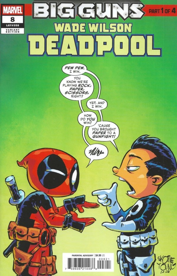 Wade Wilson: Deadpool #8 Skottie Young Variant