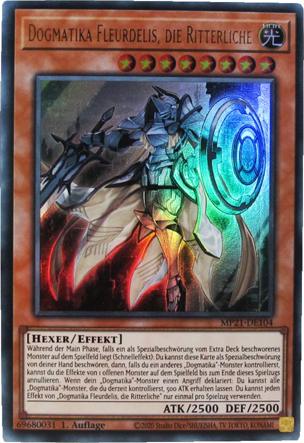 MP21-DE104 Dogmatika Fleurdelis, die Ritterliche Ultra Rare deutsch