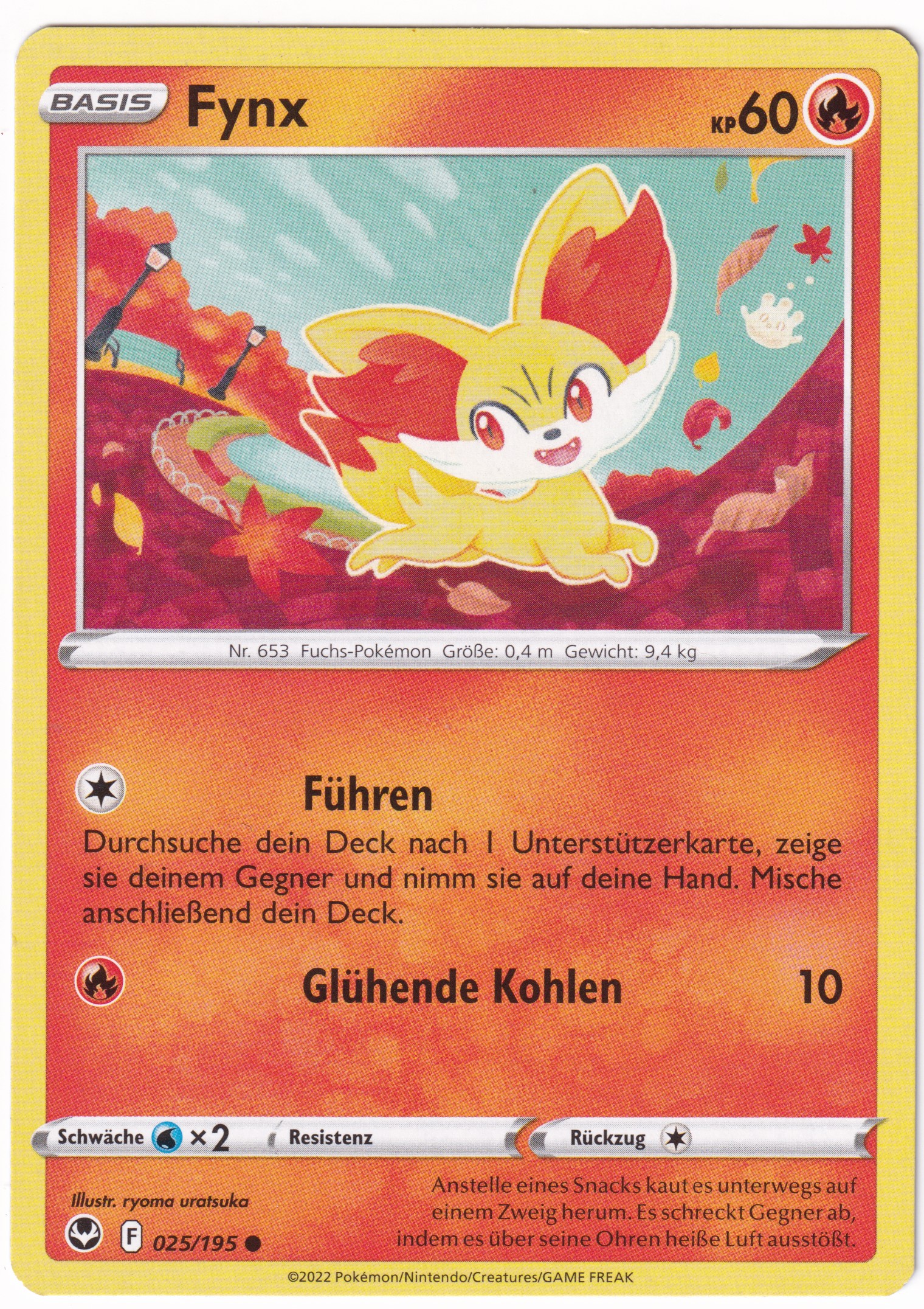 Fynx 025/195 Common - Silberne Sturmwinde Deutsch