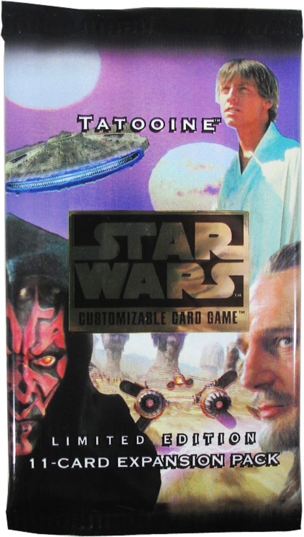 Star Wars Customizable Card Game - Limitited Edition - Tatooine Booster englisch