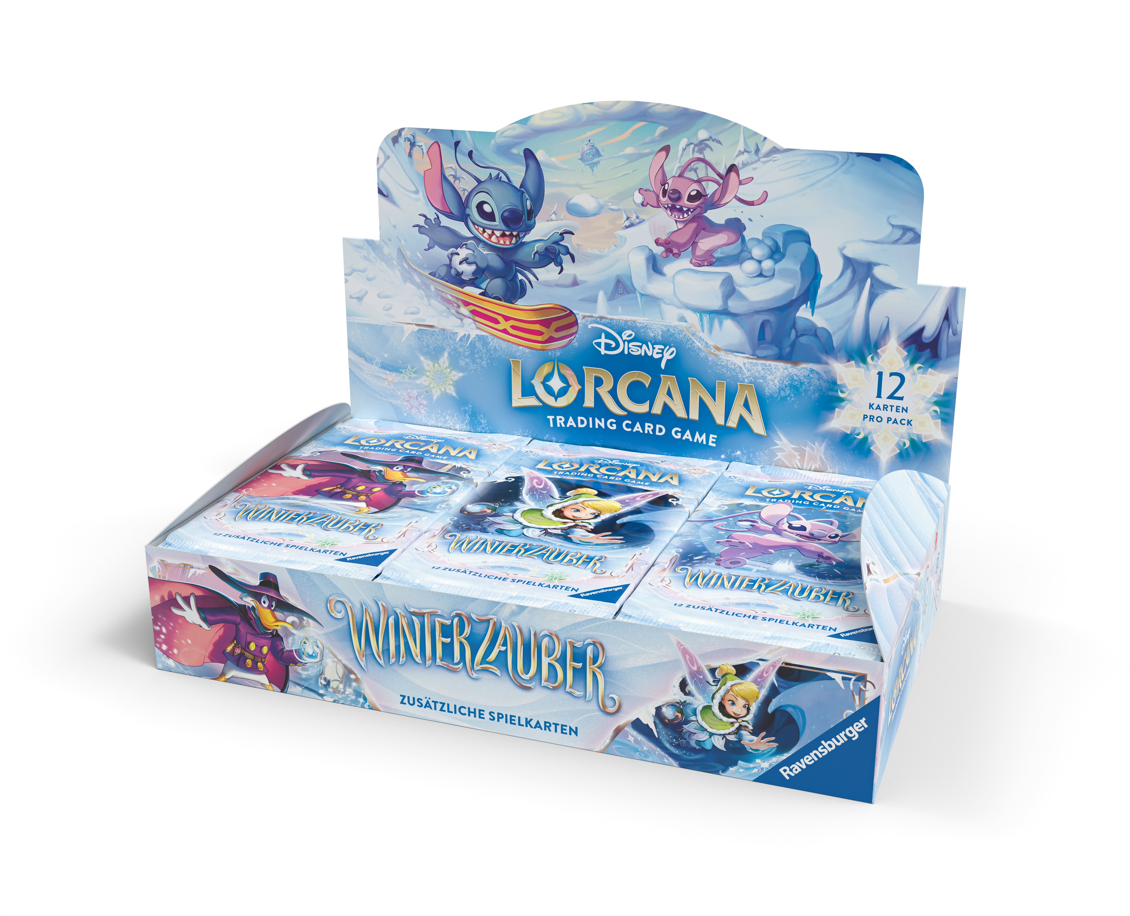 Disney Lorcana Winterzauber Booster Display deutsch
