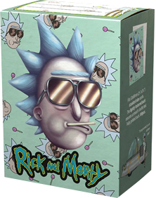 Dragon Shield Standard Sleeves (100) - Rick and Morty - Cool Rick