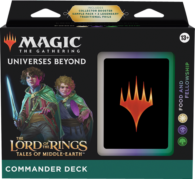 Magic Lord of the Rings: Tales of Middle-Earth Commander Deck - Food and Fellowship englisch