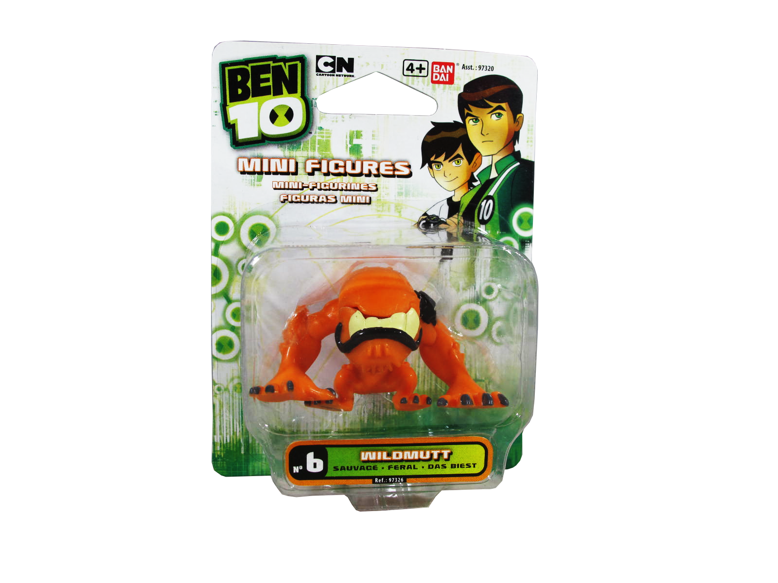 Mini Figures - BEN10 - No.6 Wildmutt