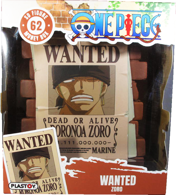Spardose - One Piece - Wanted Zoro