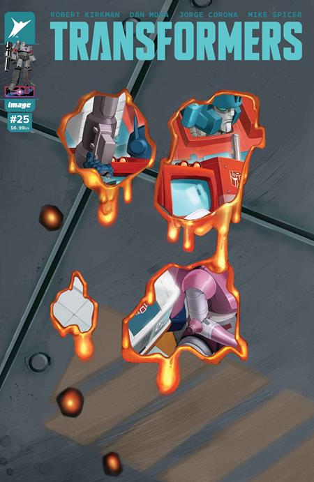 TRANSFORMERS #25 - FOIL - ERIC CANETE DIE CUT VAR