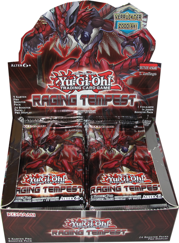 yugioh raging tempest booster box YU-GI-OH! Special Edition : Toys & Games Wing Raiders Yugioh - Raging Tempest Booster