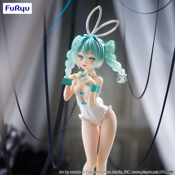 Figur - Hatsune Miku - BiCute Bunnies Figure - Rurudo (White Ver.)