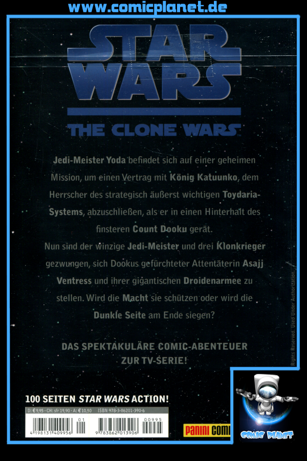 Star Wars: The Clone Wars TV-Comic Band 01: Der Hinterhalt