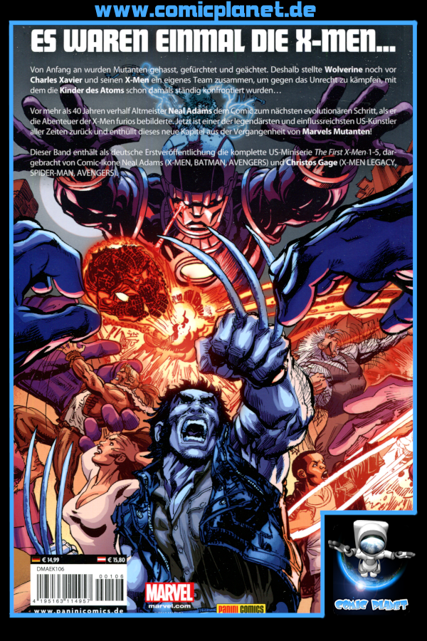 Marvel Exklusiv 106 - Die ersten X-Men - Paperback