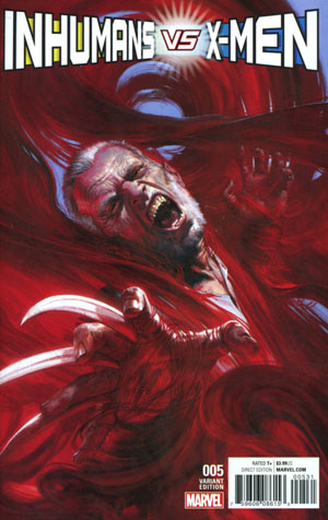 Inhumans Vs X-Men #5 Cover E Incentive Variant