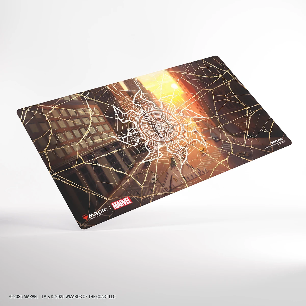 Gamegenic - Magic: The Gathering | Marvel's Spider-Man Shiny Playmat - Spiderman Plains