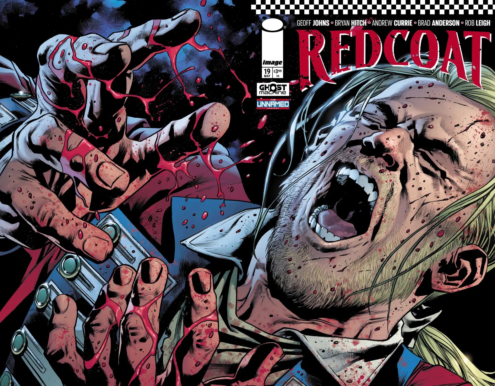 REDCOAT #19 CVR A BRYAN HITCH WRAPAROUND