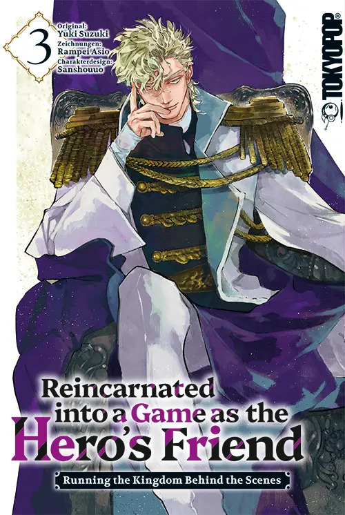 Reincarnated into a Game as the Hero's Friend - Running the Kingdom behind the Scenes 03