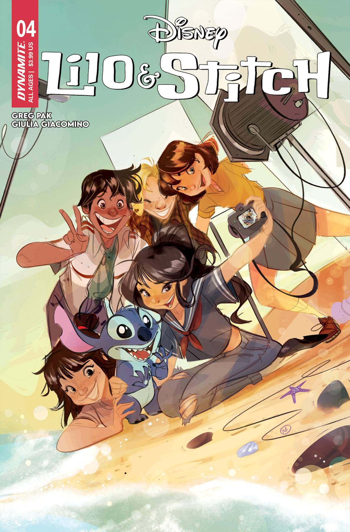 LILO & STITCH #4 CVR B FORSTNER