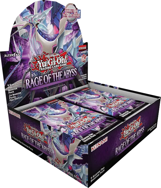Yu-Gi-Oh! Rage of the Abyss Booster Display deutsch