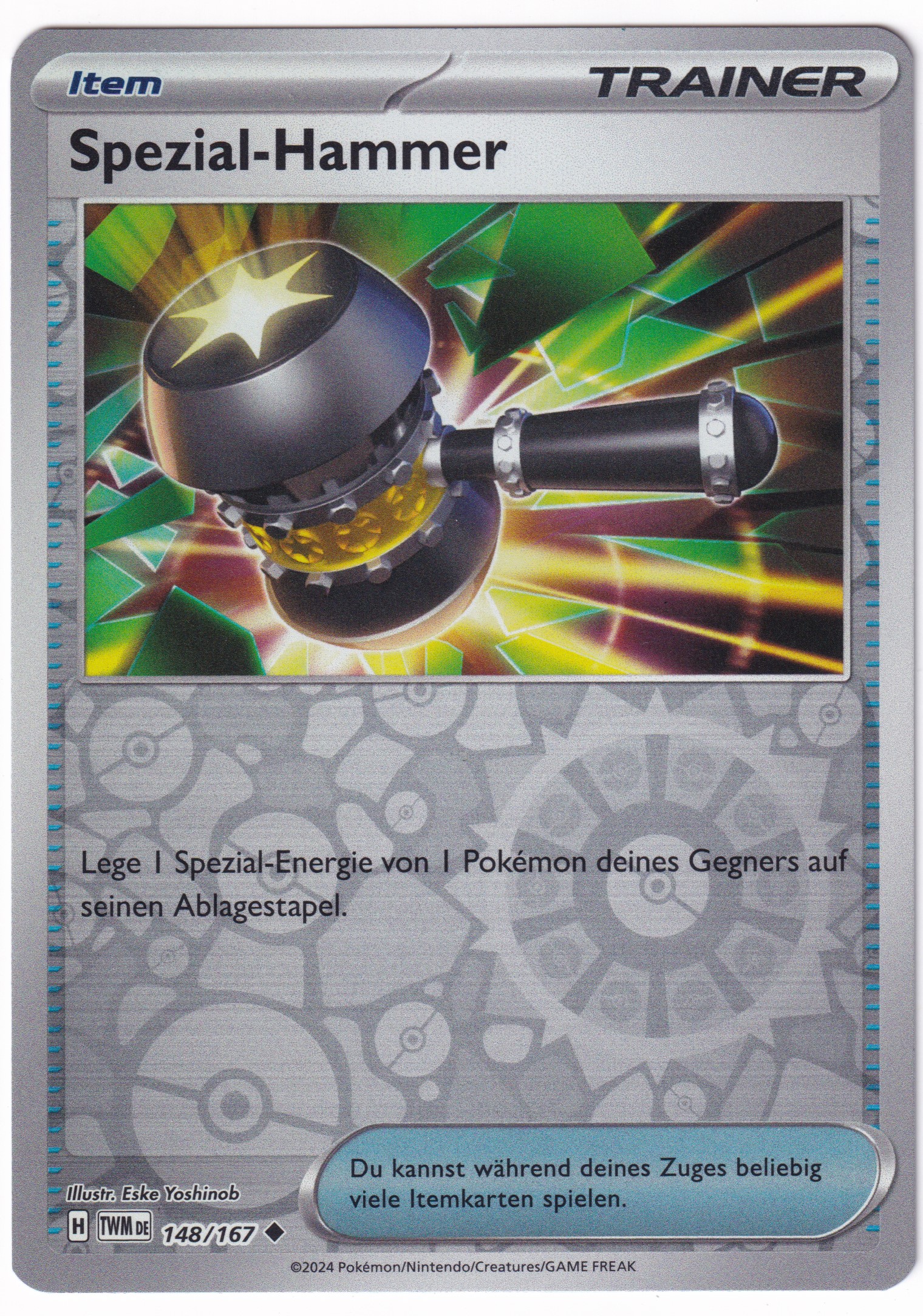 Spezial-Hammer 148/167 Uncommon Reverse Holo - Karmesin & Purpur - Maskerade im Zwielicht Deutsch