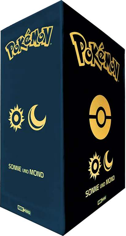 Pokemon Sonne und Mond 01 - 03 im Schuber