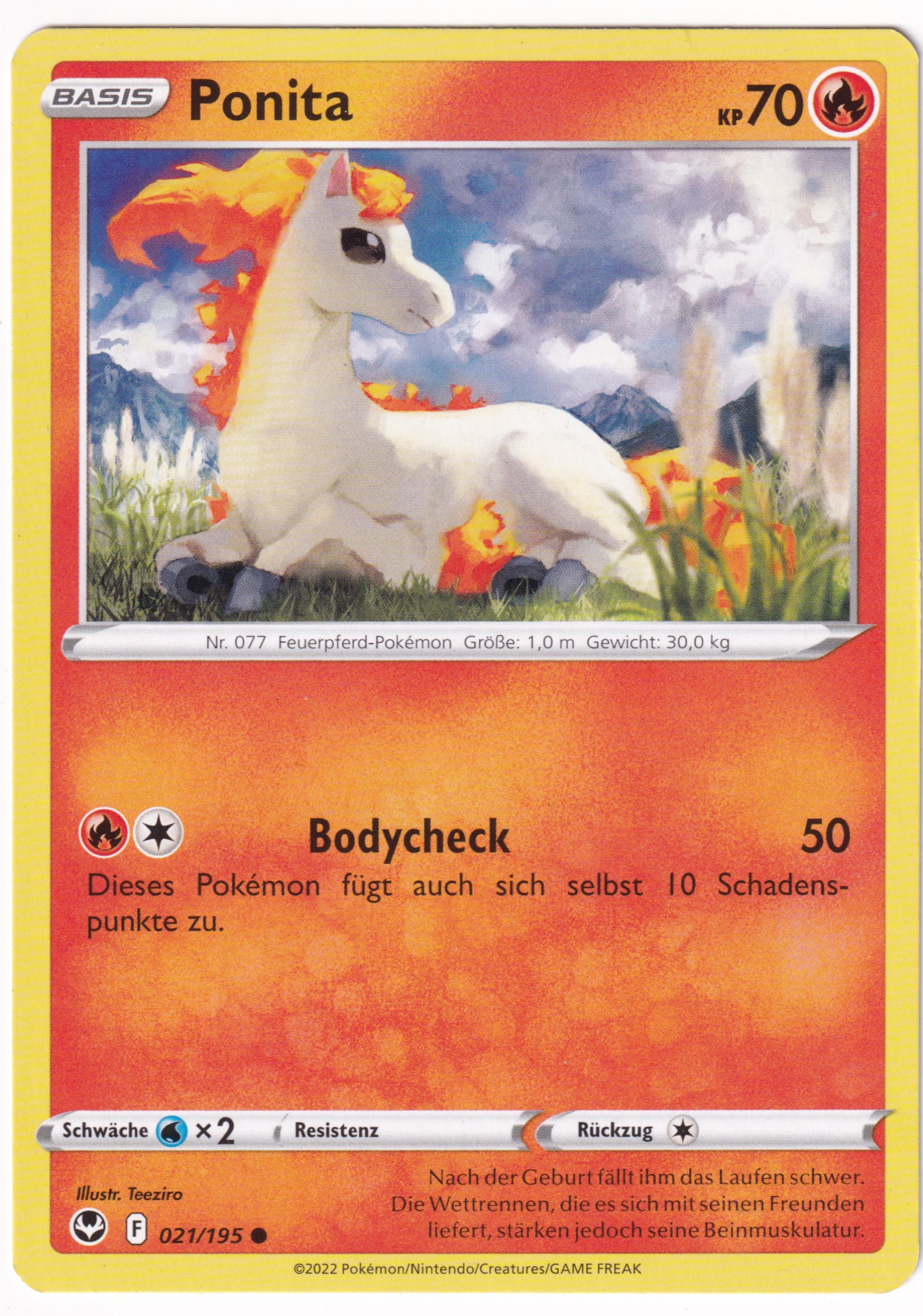 Ponita 021/195 Common - Silberne Sturmwinde Deutsch