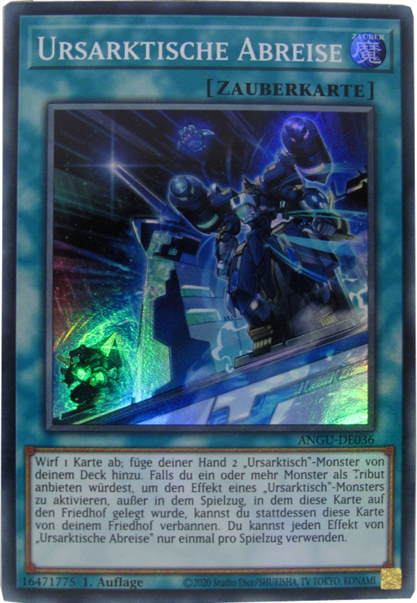 ANGU-DE036 Ursarktische Abreise Super Rare deutsch