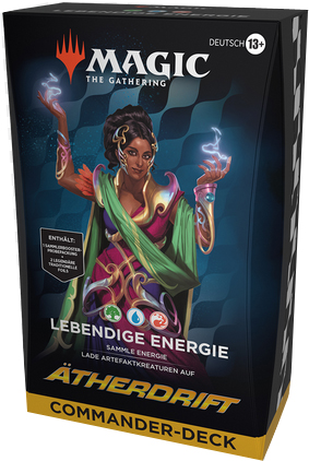 Magic Ätherdrift Lebendige Energie Commander Deck deutsch