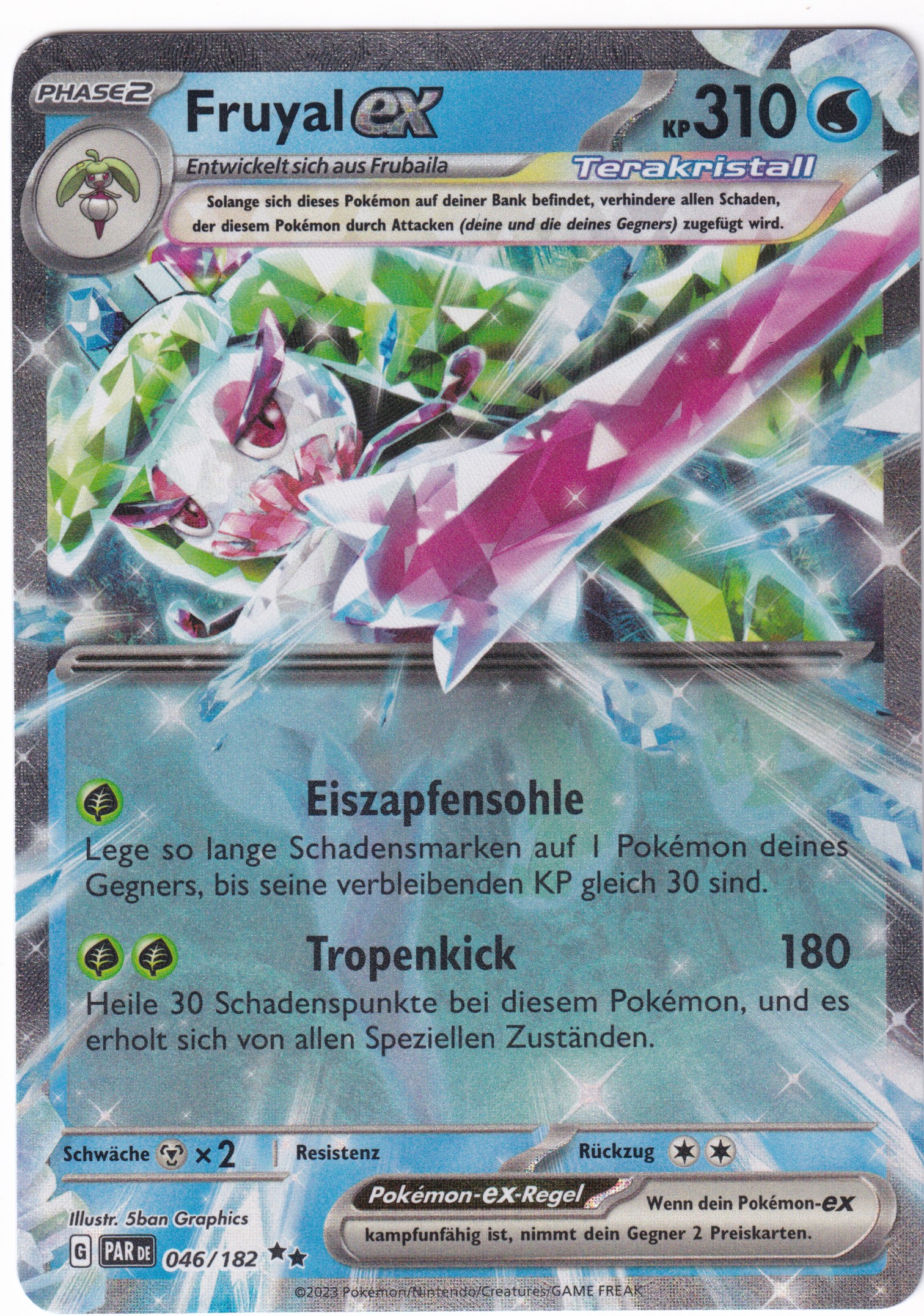 Fruyal-ex 046/182 Doppel Rare - Karmesin & Purpur - Paradoxrift Deutsch