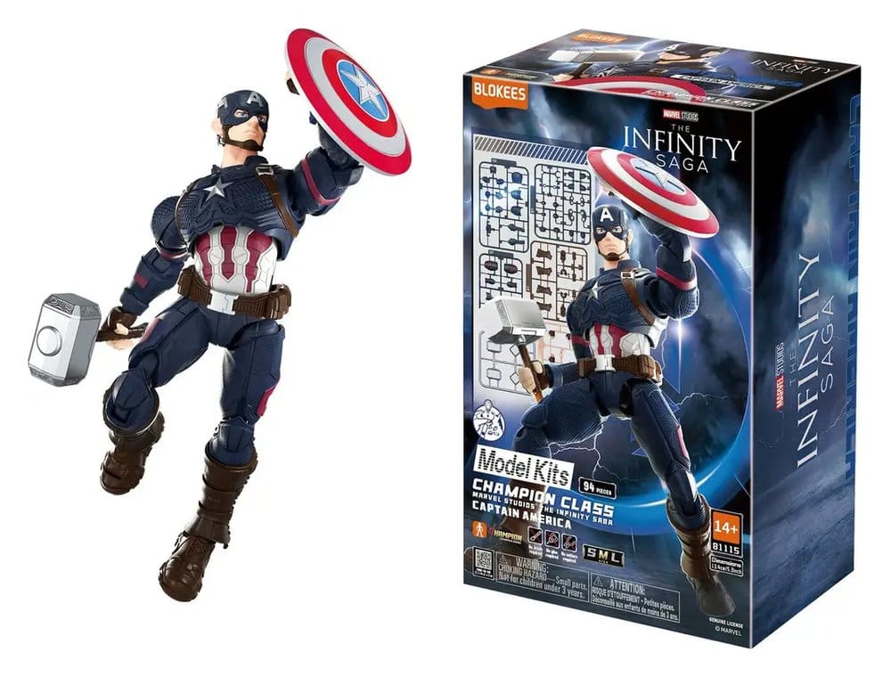 Marvel Blokees Bausatz Captain America
