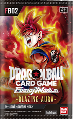 Dragonball Super Card Game - Fusion World FB02 Blazing Aura Booster englisch