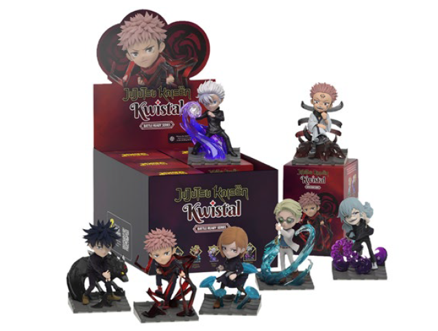 Figur - KWISTAL FWENZ × JUJUTSU KAISEN Blind Box Display (6 Blindboxen) - Battle Ready