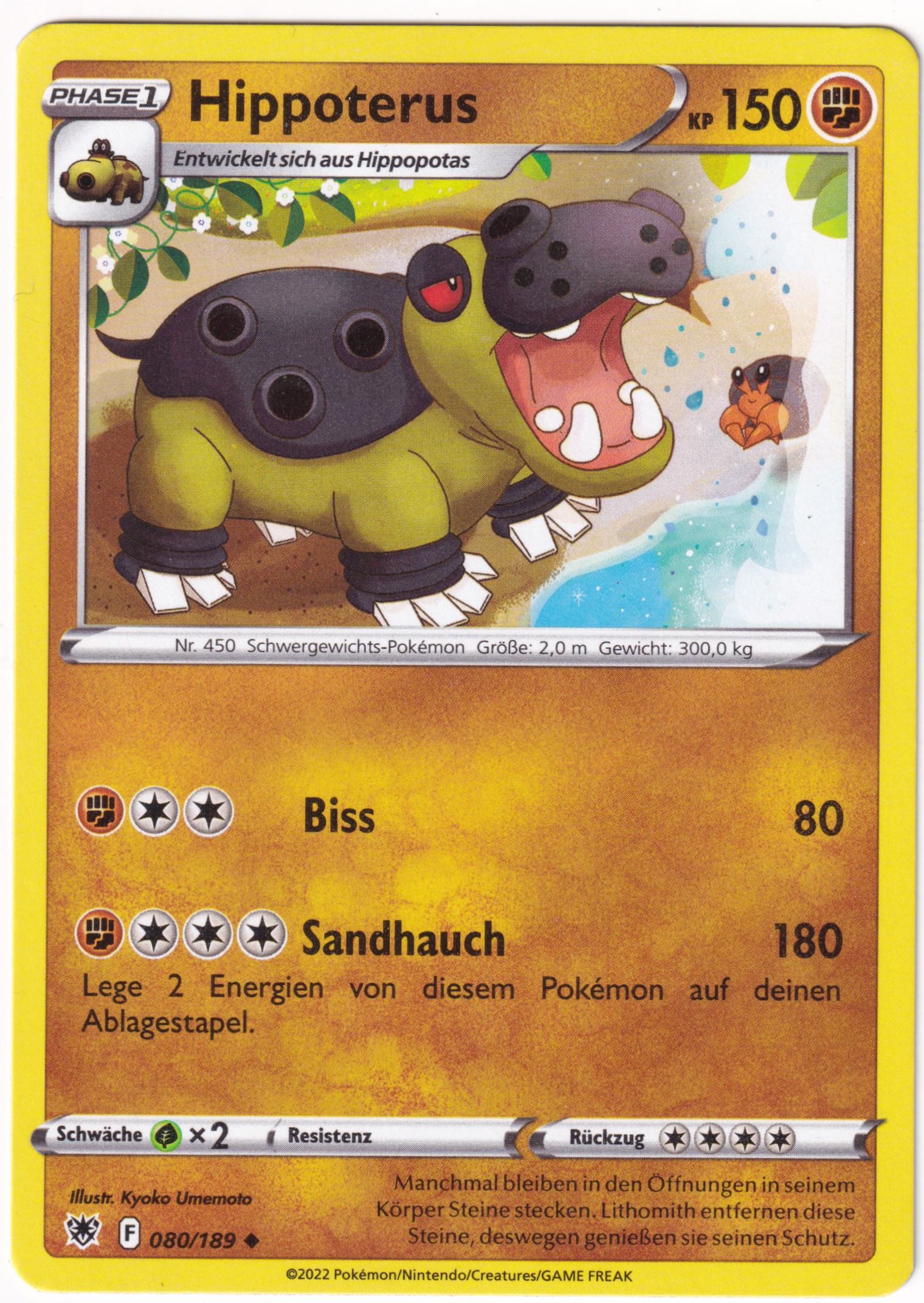 Hippoterus 080 /189 Uncommon - Astralglanz Deutsch