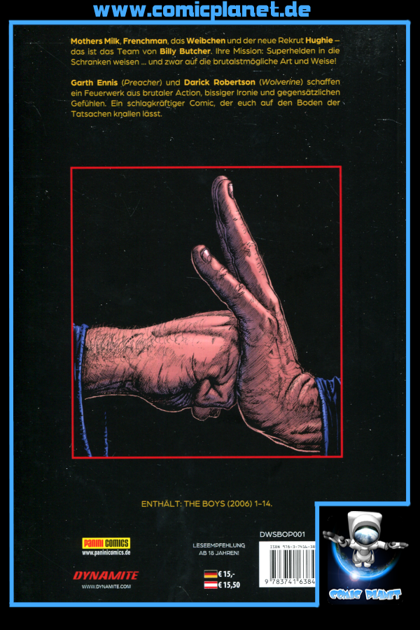 The Boys Band 01: Das wird sehr weh tun! - Comic im Buchformat