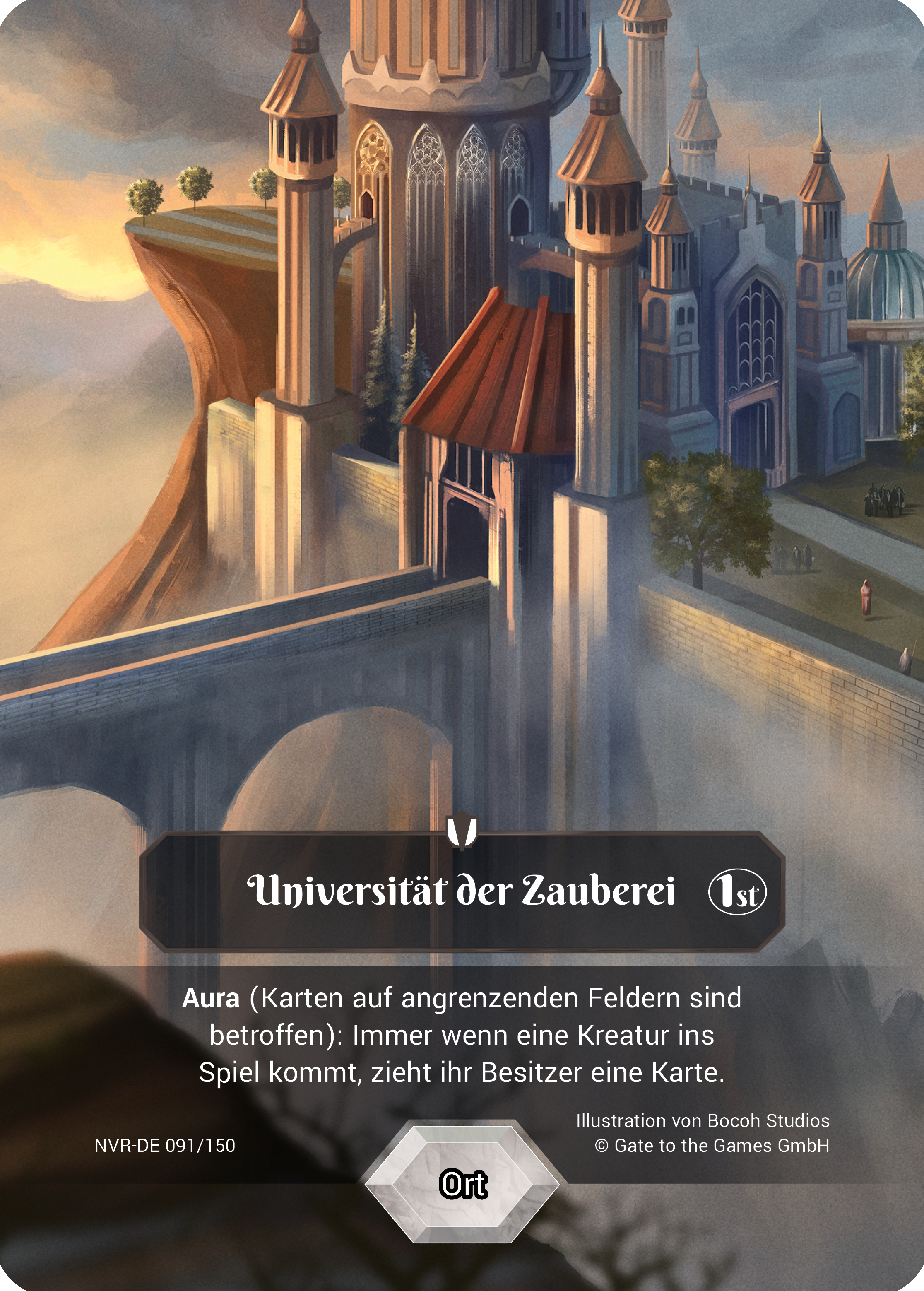 Universität der Zauberei 091/150 Common - Alpha 1. Edition DE