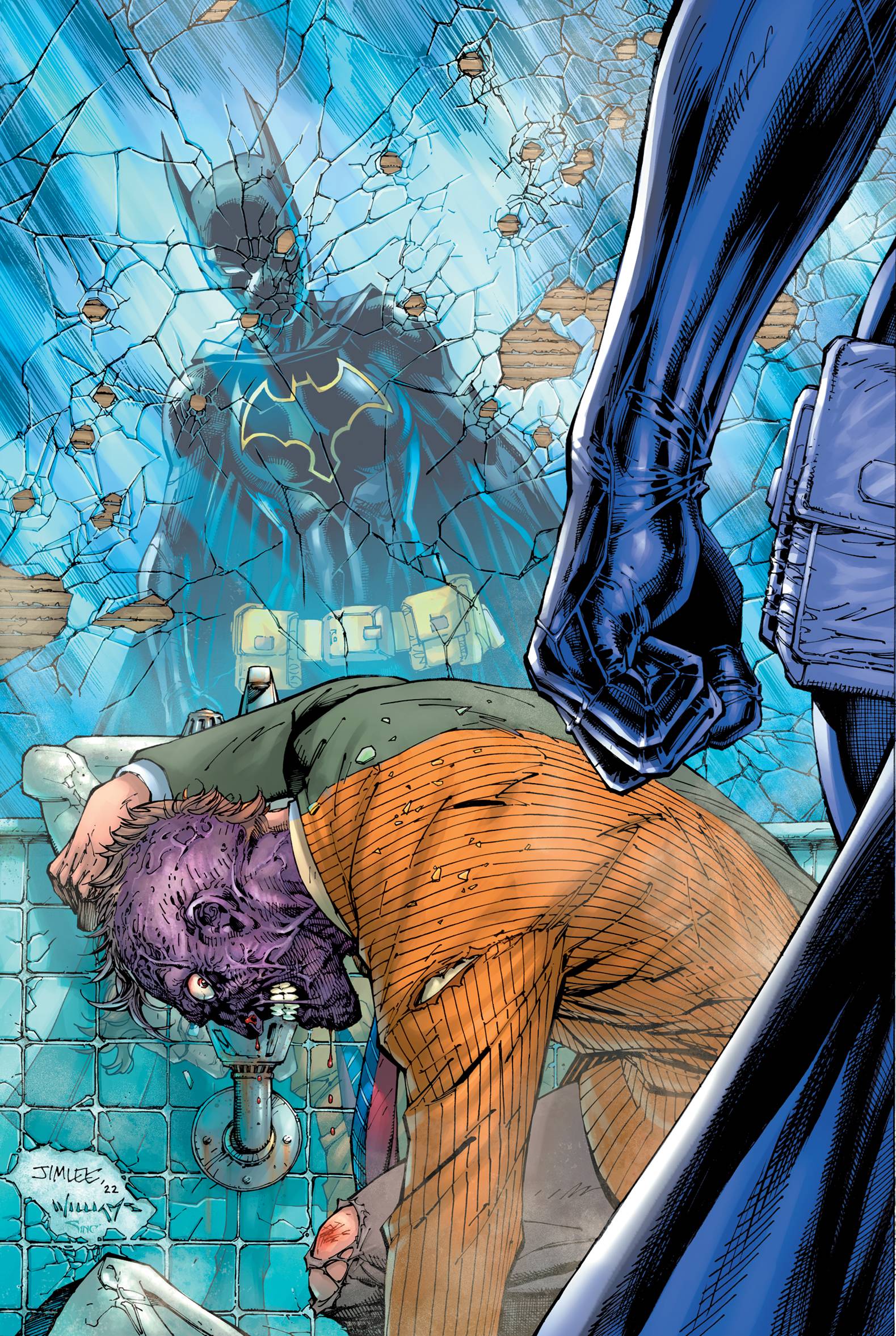 BATMAN ONE BAD DAY TWO-FACE #1 CVR B JIM LEE Var.