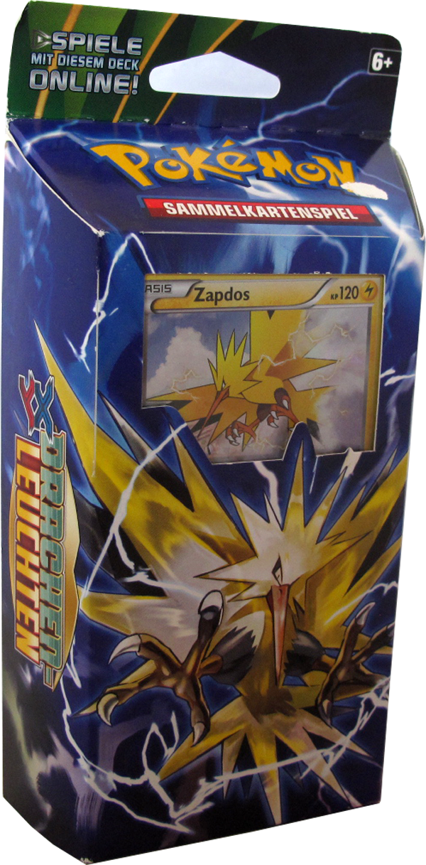 Pokemon XY Drachenleuchten Sturmreiter Themendeck deutsch