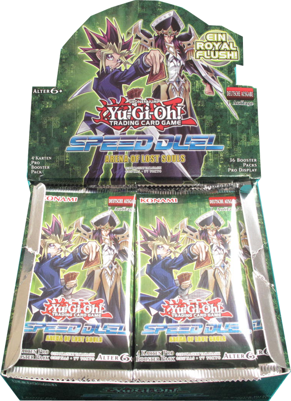 Yu-Gi-Oh! Speed Duel Arena of Lost Souls Booster Display