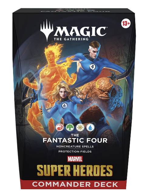 Magic Marvel Super Heroes The Fantastic Four Commander Deck englisch