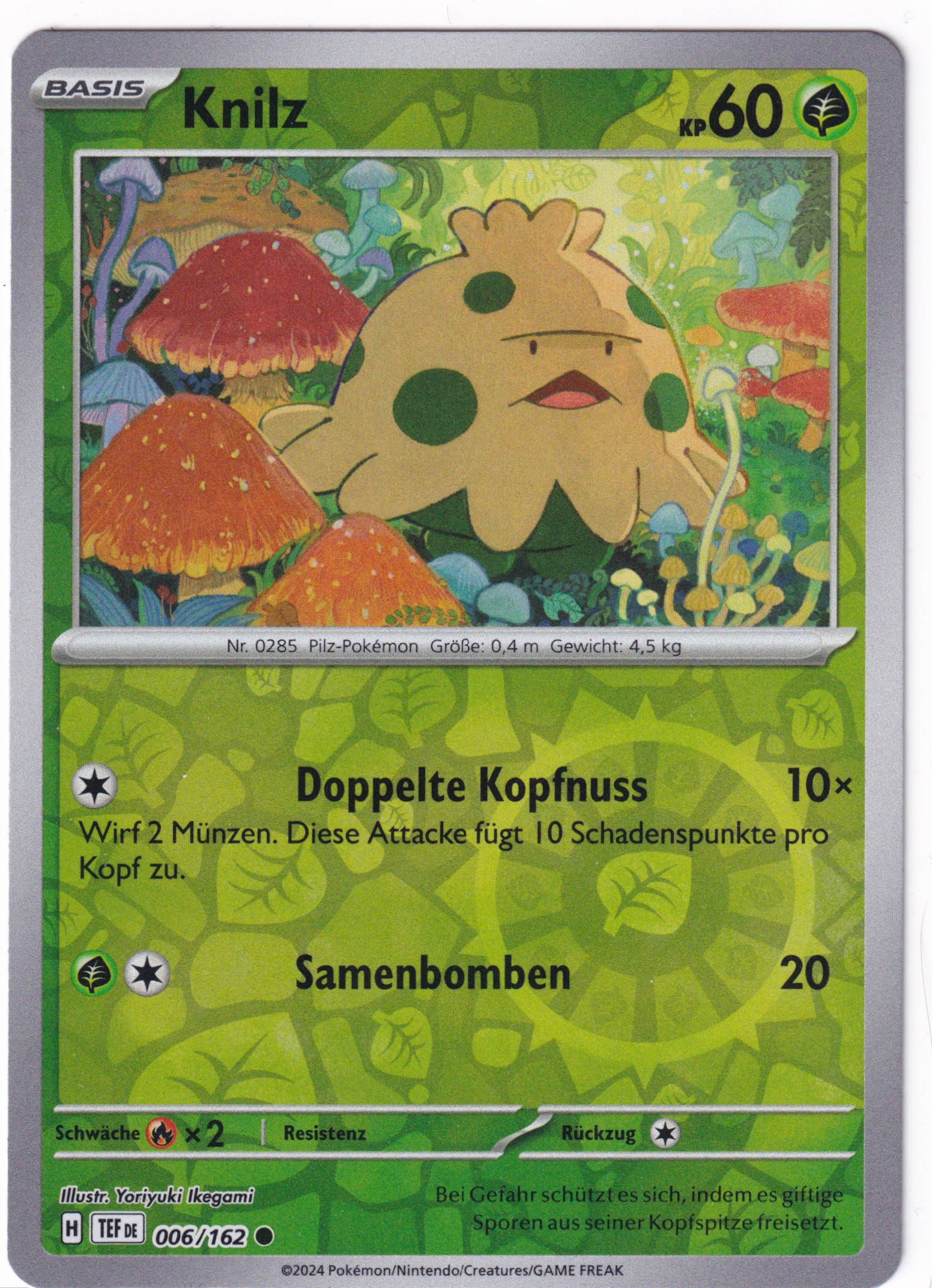 Knilz 006/162 Common Reverse Holo - Karmesin & Purpur - Gewalten der Zeit Deutsch