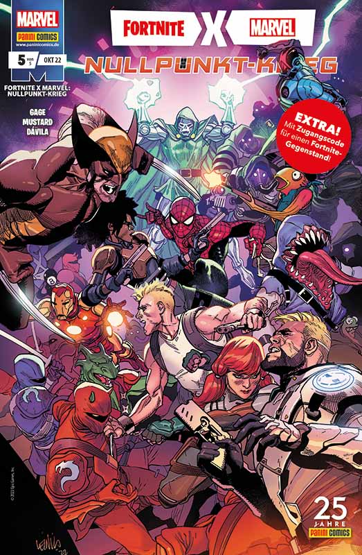 Fortnite X Marvel - Nullpunkt-Krieg #05 (von 5) + Code
