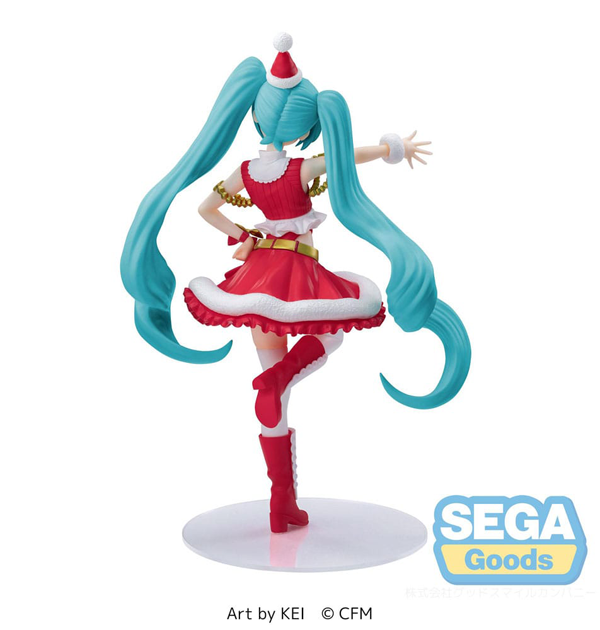 Action Figur - Hatsune Miku - Luminasta Figure - Christmas 2023