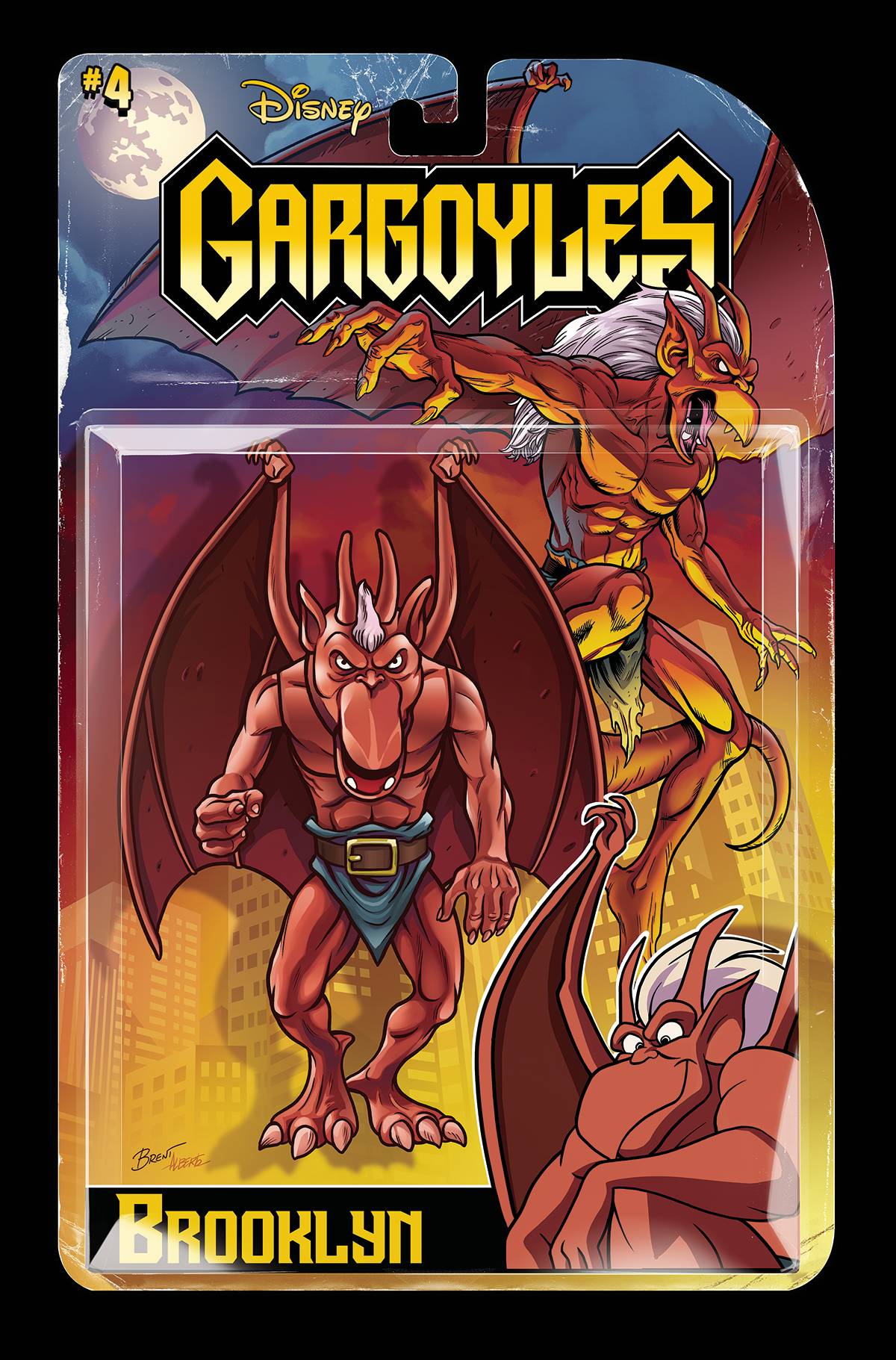 GARGOYLES #4 CVR K 1:25 ACTION FIGURE VARIANT