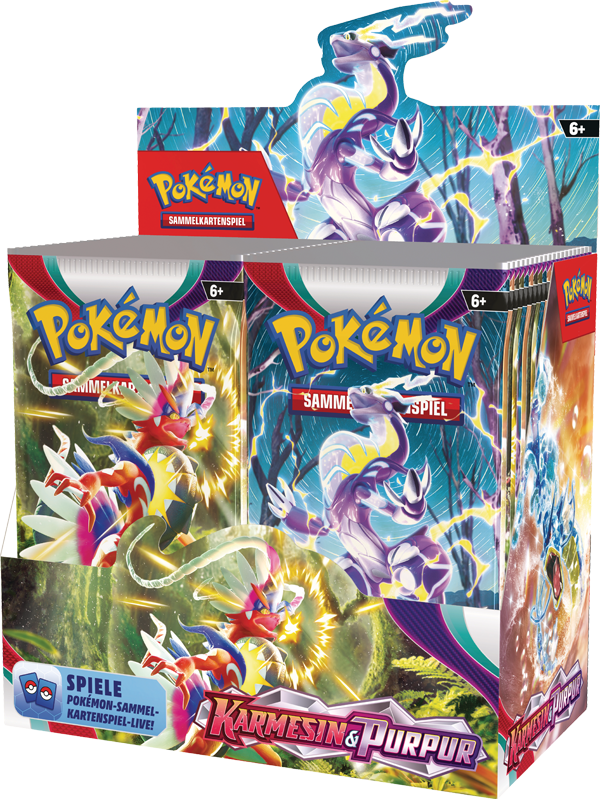 Pokemon Karmesin & Purpur Booster Display deutsch