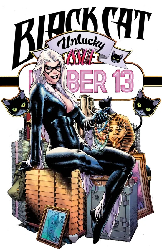 BLACK CAT #13 PAULO SIQUEIRA FOIL VARIANT