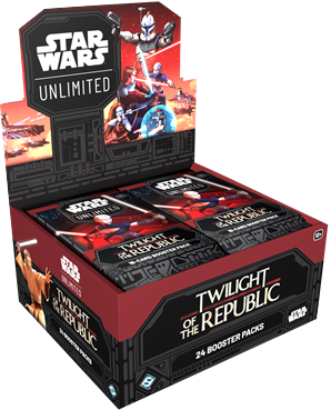 Star Wars: Unlimited - Twilight of the Republic Booster Display englisch