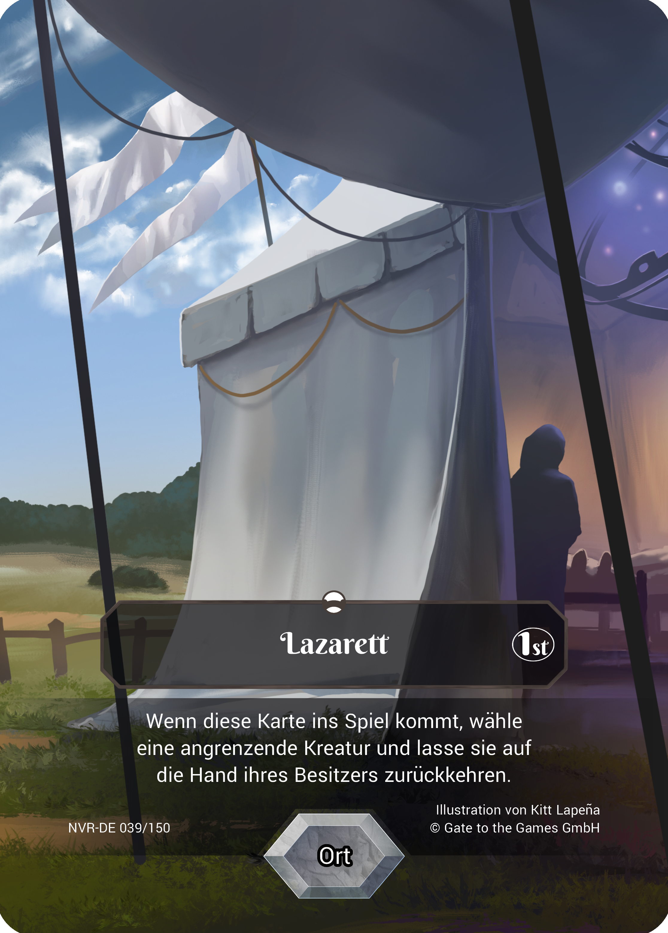 Lazarett 039/150 Common  - Alpha 1. Edition DE