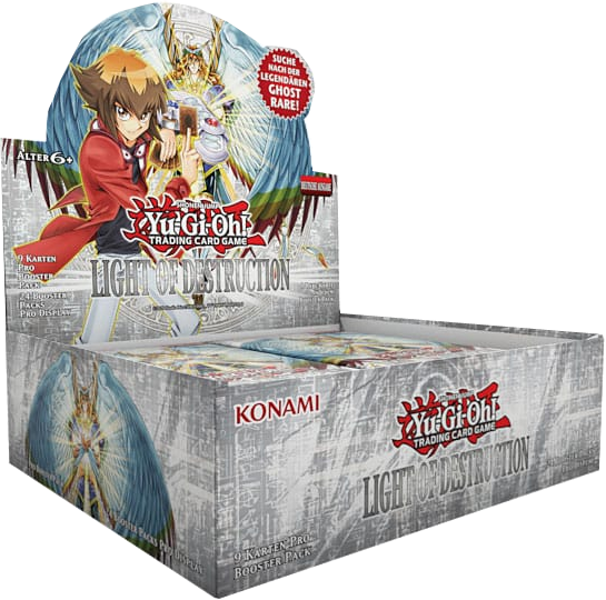 Yu-Gi-Oh! Light of Destruction (Unlimited Reprint) Booster Display deutsch